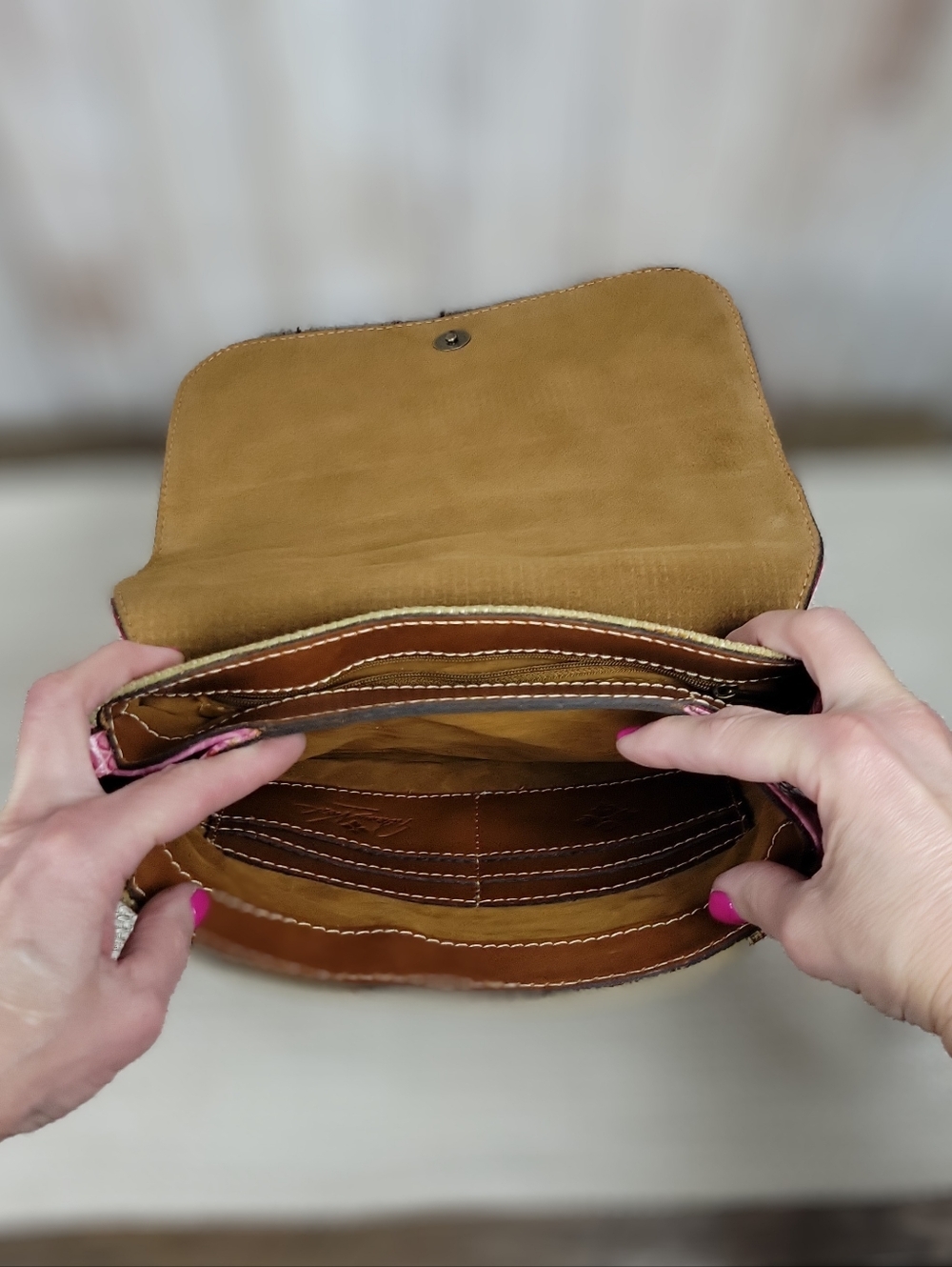 Patricia Nash Crossbody + Wallet - Picture 8 of 13